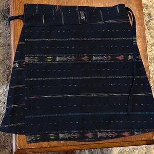 Guatemalan Handcrafted Cotton Girl’s Wraparound Skirt